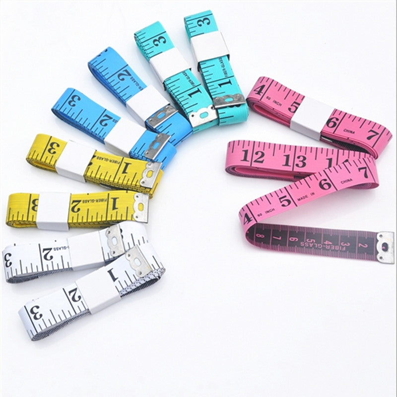3pcs 1.5m Body Measuring Ruler Sewing Tailor Tape Measure Soft