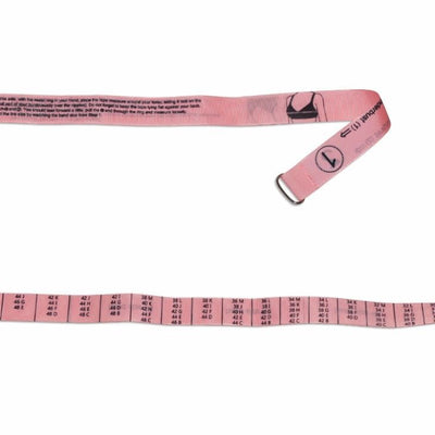 Wintape Pink Soft Cloth Tape Measure For Bra Sizing