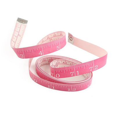 Wintape 60 ” 150cm Inch/Metric Tailor Sewing Tape Measure Pink Green Black Three In One Package