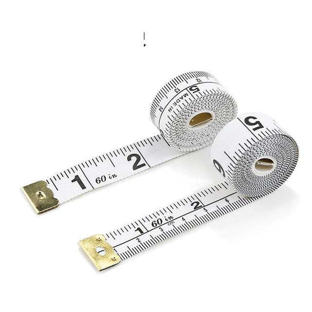 Dual Sided Body Measuring Ruler Sewing Cloth Tailor Tape Soft Tape for  Measure Chest/Waist Circumference, 60inch/150cm Yellow