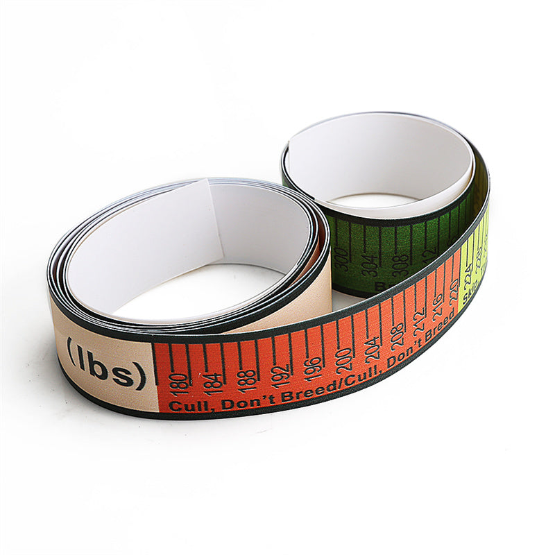 WINTAPE Colorful Pig Weight Tape Measure Weight &Height Measurement Farm Tools 372 IBS Farm Animals Measuring Ruler