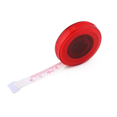 WINTAPE150Cm 60 Inch Hot Sale Round Mini Sewing Cloth Tailor Fabric Metric Inch Retractable Measuring Tape PVC Measuring Tape