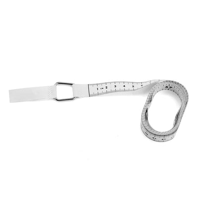 Portable Lock Tape Measure Body Measuring Ruler Sewing Tailor Mini Soft Flat Ruler Centimeter Meter Measuring Tape 150cm/60inch