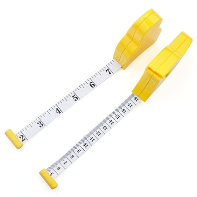 WINTAPE Retractable Metric Tape For Body Measuring Tape Sewing Film For Body Waist Chest Legs Measure Tools 150cm/60Inch Tape