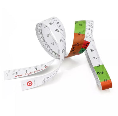 Wintape 60inch Creative colorful coated art paper bra scale measurement