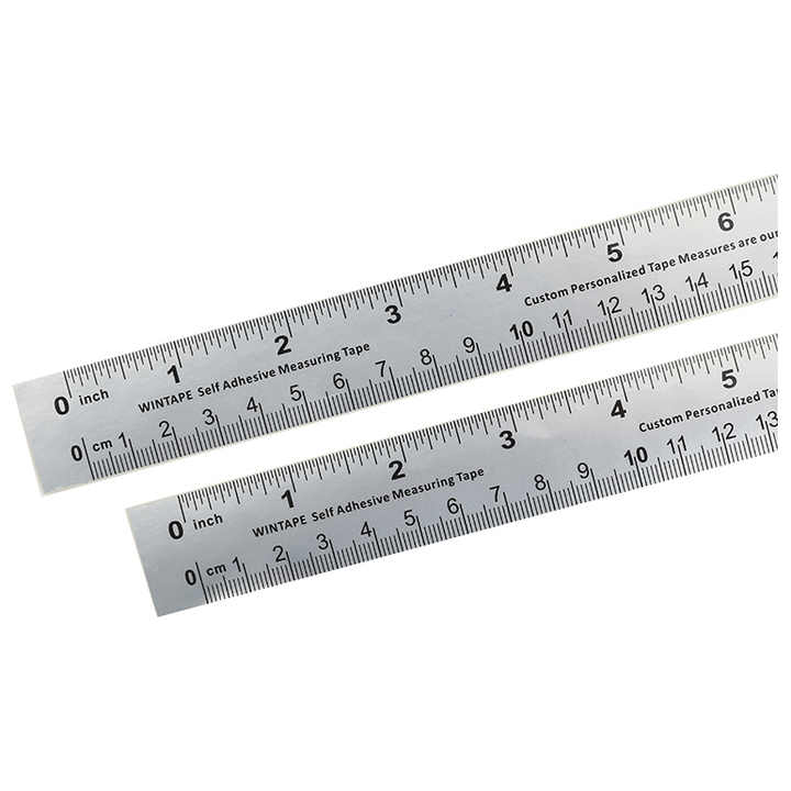 Wintape Customized Self Adhesive Ruler Label Sticker Paper Tape Measure 25cm