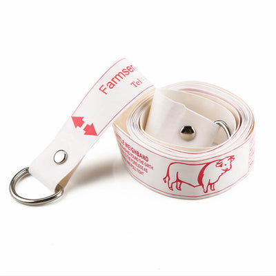 WINTAPE 2.5M Body Tape Measure For Pig Cows Weight Height Measuring Professional Farm Kilogram Centimeter Measure Ruler