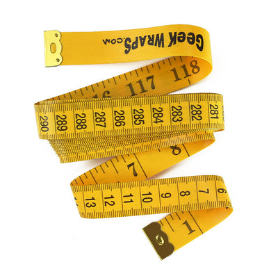 WINTAPE Body Measuring Ruler Sewing Tailor Tape Measure Centimeter Meter Sewing Measuring Tape Soft 300cm/120Inch