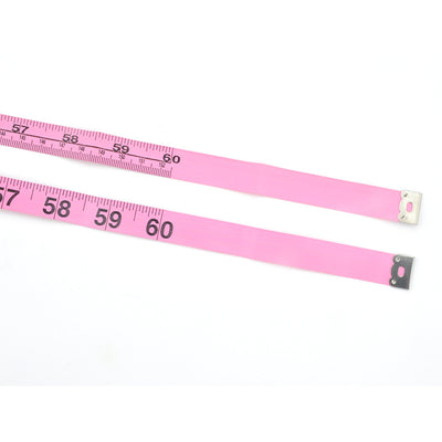 Custom length logo printing soft measuring tape measure double scale body sewing tape measure 150 cm 60inch