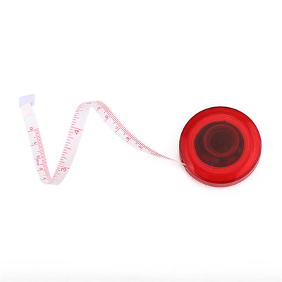 WINTAPE150Cm 60 Inch Hot Sale Round Mini Sewing Cloth Tailor Fabric Metric Inch Retractable Measuring Tape PVC Measuring Tape