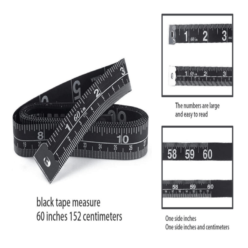 WINTAPE 15pcs 152cm/60" Body Measuring Ruler Sewing Tailor Tape Measure Soft Flat Sewing Ruler Meter Sewing Measuring Tape Tools