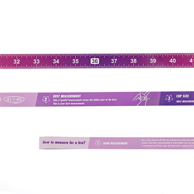 WINTAPE Inch Centimeter Bust Measuring Tape For Women Professional Bust Tape Measure Chest Measurement Ruler Bra Measure Tape