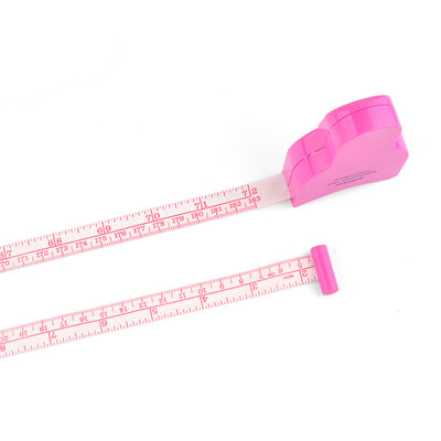 WINTAPE Retractable Metric Tape For Body 150cm Measuring Tape Sewing Film For Body Waist Chest Legs Measure Tools