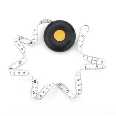 WINTAPE Retractable Metric Tape For Body Measuring Tape Sewing Film For Body Waist Chest Legs Silent Measure Tape 200cm/80Inch