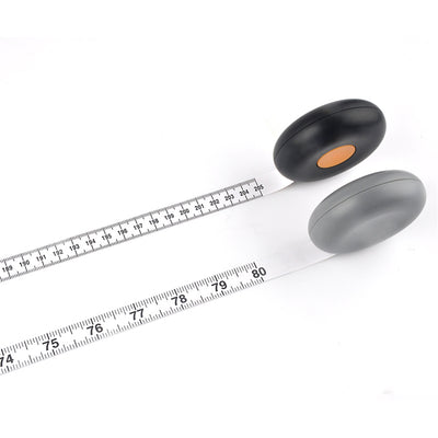 WINTAPE Retractable Metric Tape For Body Measuring Tape Sewing Film For Body Waist Chest Legs Silent Measure Tape 200cm/80Inch