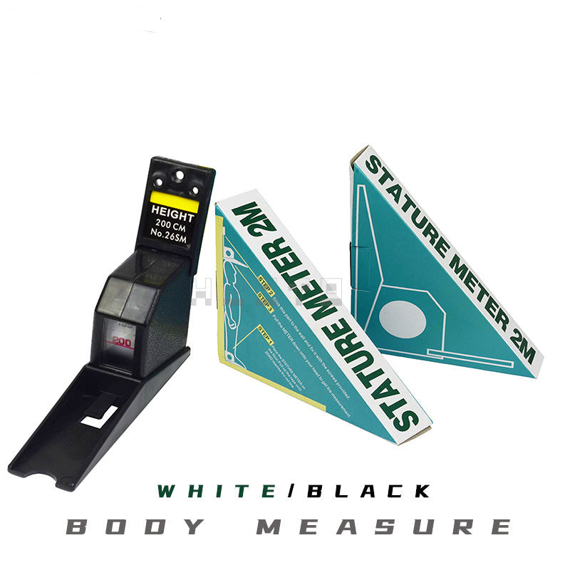 Wintape Kids Body Height Measuring Ruler With Stainless Steel Tape 2m/200cm Children Auto-scaling Height Gownth Tape Measure