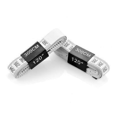 150cm/60inch Black Portable Tape Measure Body Measuring Ruler Sewing Tailor Mini Soft Flat Ruler Centimeter Meter Measuring Tape