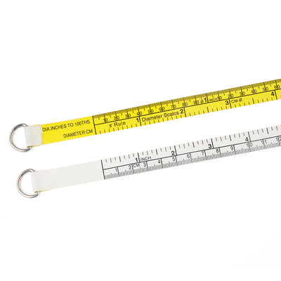 WINTAPE Cm And Inches To 100ths Executive Diameter Pi Engineer's Tape Measure Soft Retractable Measuring Tape Gardening Ruler
