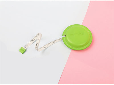 WINTAPE 1.5M 60Inch PU Leather Tape Measure Retractable Pocket Measuring Ruler For Sewing Tailor Centimeter Inch Measuring Tape