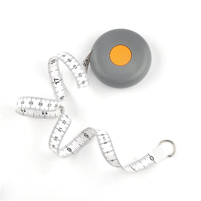 WINTAPE Retractable Metric Tape For Body Measuring Tape Sewing Film For Body Waist Chest Legs Silent Measure Tape 200cm/80Inch