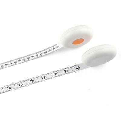 WINTAPE Retractable Metric Tape For Body Measuring Tape Sewing Film For Body Waist Chest Legs Silent Measure Tape 200cm/80Inch