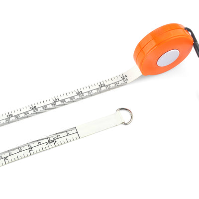 WINTAPE Cm And Inches To 100ths Executive Diameter Pi Engineer's Tape Measure Soft Retractable Measuring Tape Gardening Ruler