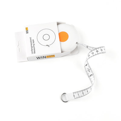 WINTAPE Retractable Metric Tape For Body Measuring Tape Sewing Film For Body Waist Chest Legs Silent Measure Tape 200cm/80Inch