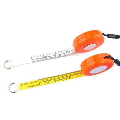 WINTAPE Cm And Inches To 100ths Executive Diameter Pi Engineer's Tape Measure Soft Retractable Measuring Tape Gardening Ruler