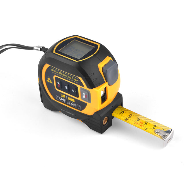 Wintape 3 In 1 Laser Tape Measure Rangefinder High-precision Intelligent Electronic Ruler Laser Distance Measurer