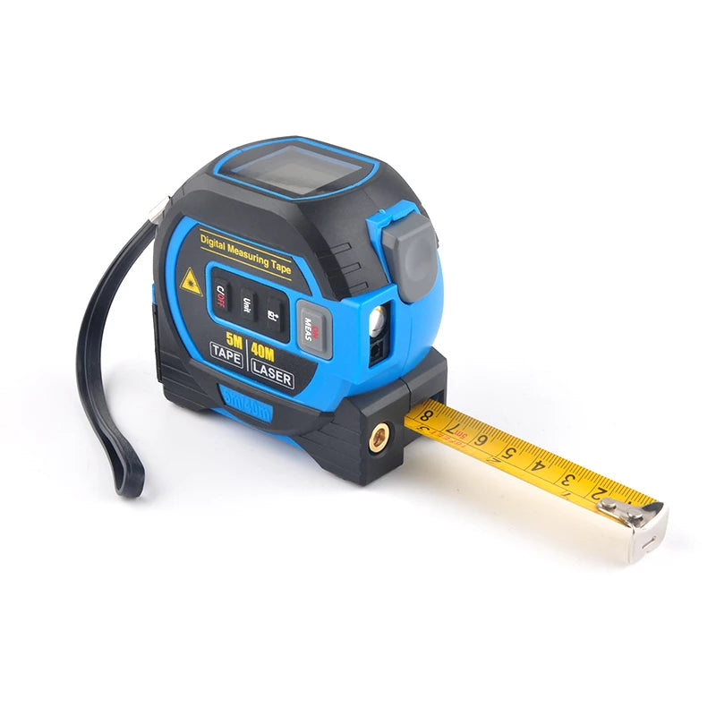 Wintape 3 In 1 Laser Tape Measure Rangefinder High-precision Intelligent Electronic Ruler Laser Distance Measurer
