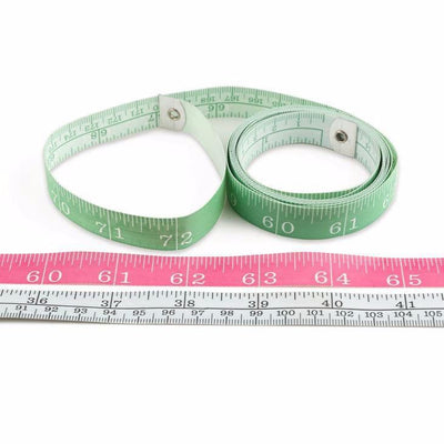 6 Packs Soft Body Tape Measure Measuring Tape for Body Double Scale Small Fabric  Sewing Tailor Cloth Waist Pink Measuring Tape Measure for Body Measurements  Weight Loss, 150cm/60inch