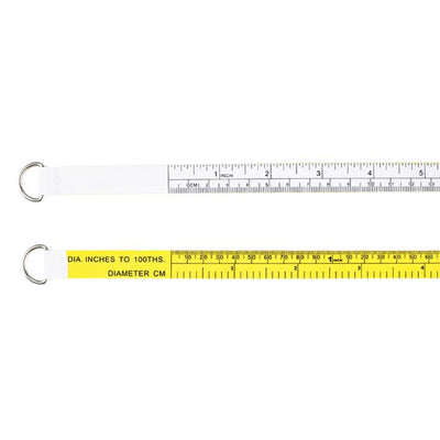 Wintape 2 Meters PVC Tree Pipe Outside Diameter Measuring Tape