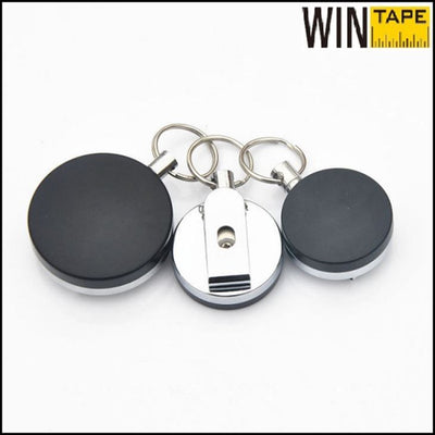 Wintape Metal Eco-Friendly ID Card Holder Rotatable Badge Reel with Tape.