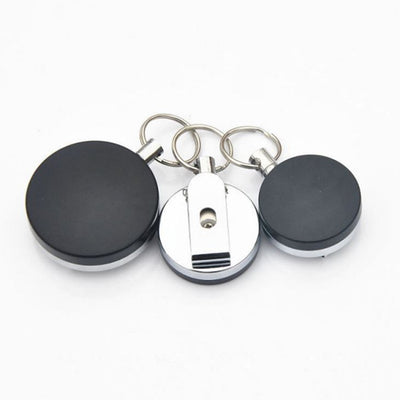 Wintape Metal Eco-Friendly ID Card Holder Rotatable Badge Reel with Tape.