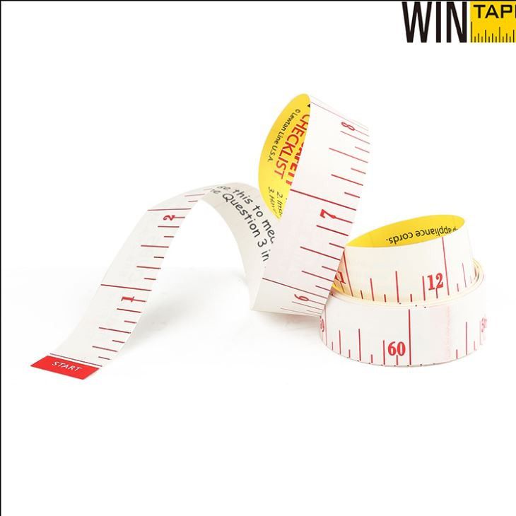 Wintape Synthetic Waterproof Paper Tape Measure.