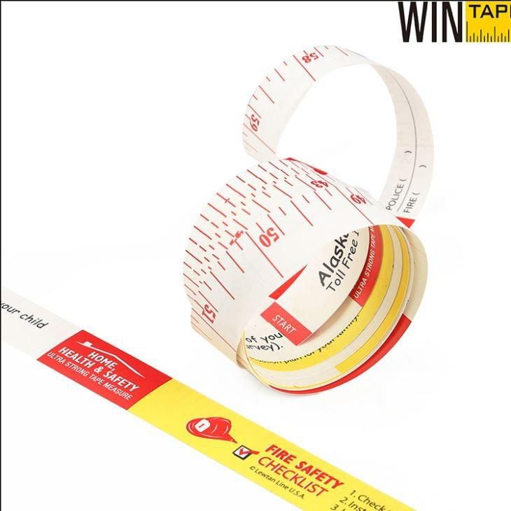 Wintape Synthetic Waterproof Paper Tape Measure.