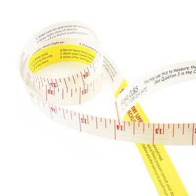 Wintape Synthetic Waterproof Paper Tape Measure.