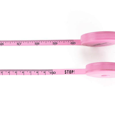 Wintape Pink Retractable Tape Measure With Personalized Logo