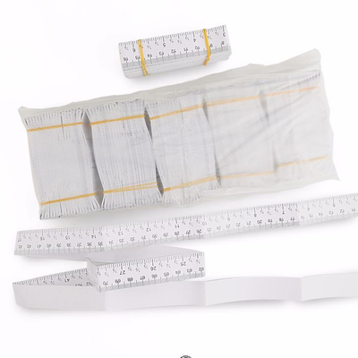 Wintape 1.5 Meter Infant Disposable Paper Tape Measure Pack Of 100 Paper Rulers.