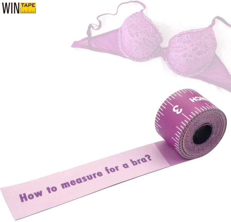 WINTAPE Inch Centimeter Bust Measuring Tape For Women Professional Bust Tape Measure Chest Measurement Ruler Bra Measure Tape